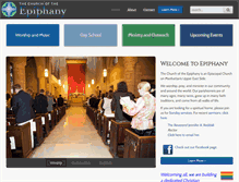 Tablet Screenshot of epiphanynyc.org